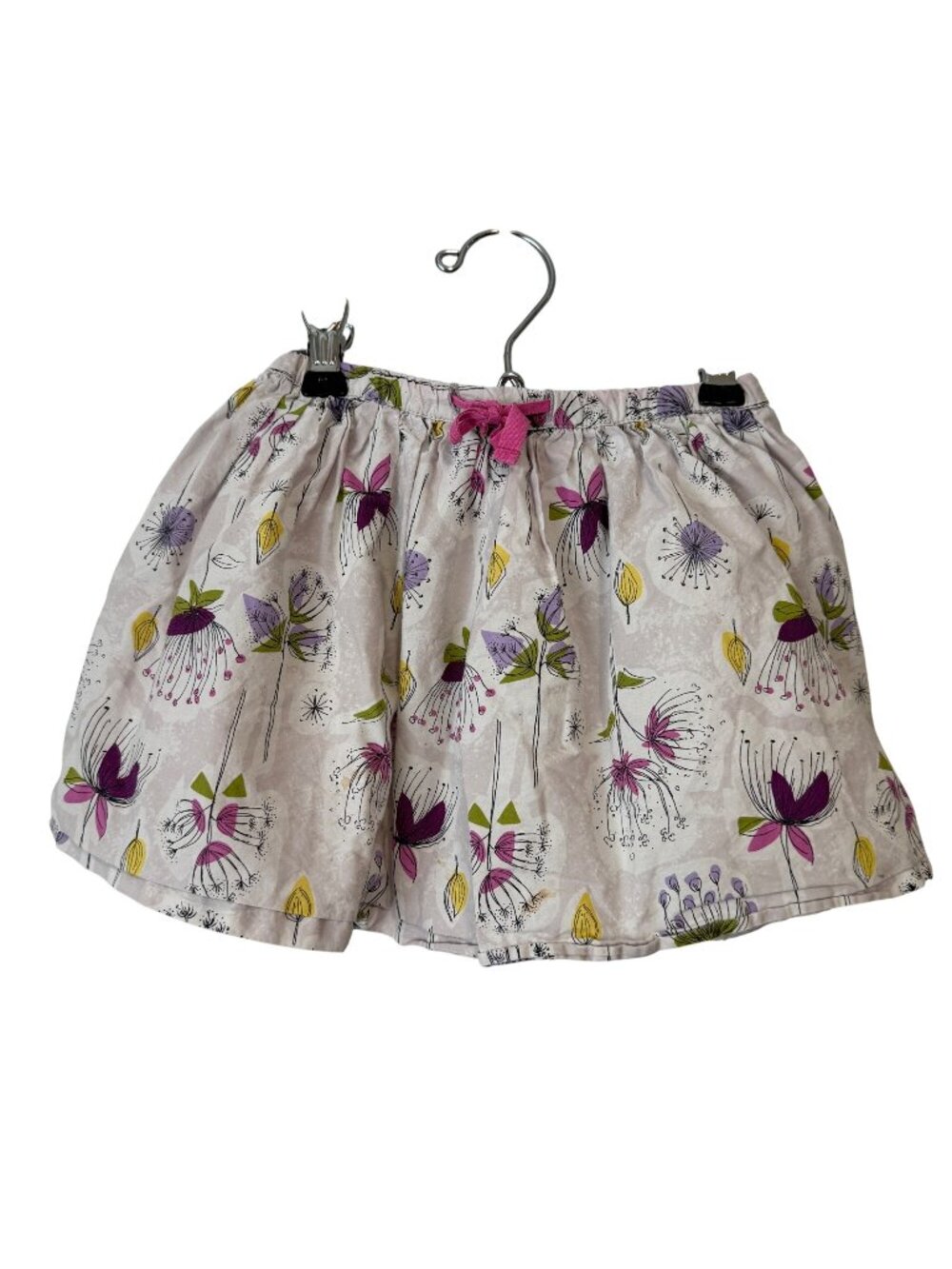 Mini Boden Girls Floral Print Cotton Skirt 1.5-2Y